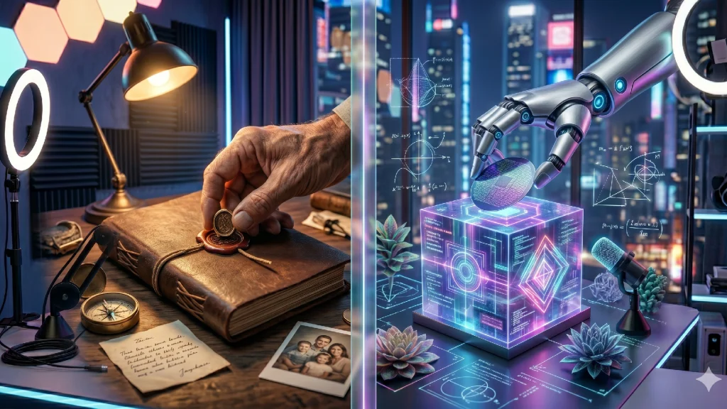 Storytelling Real vs Contenido Artificial